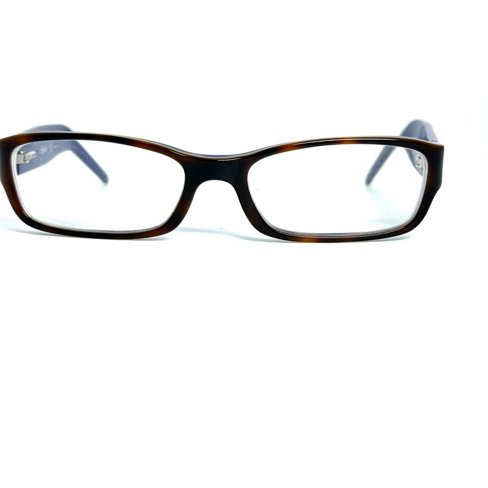 DKNY DY4587 3405 Tortoise Blue Rectangular Eyeglass Frames 51-16-130